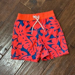 Baby Gap Boys 2t Tropical Swim Trunks